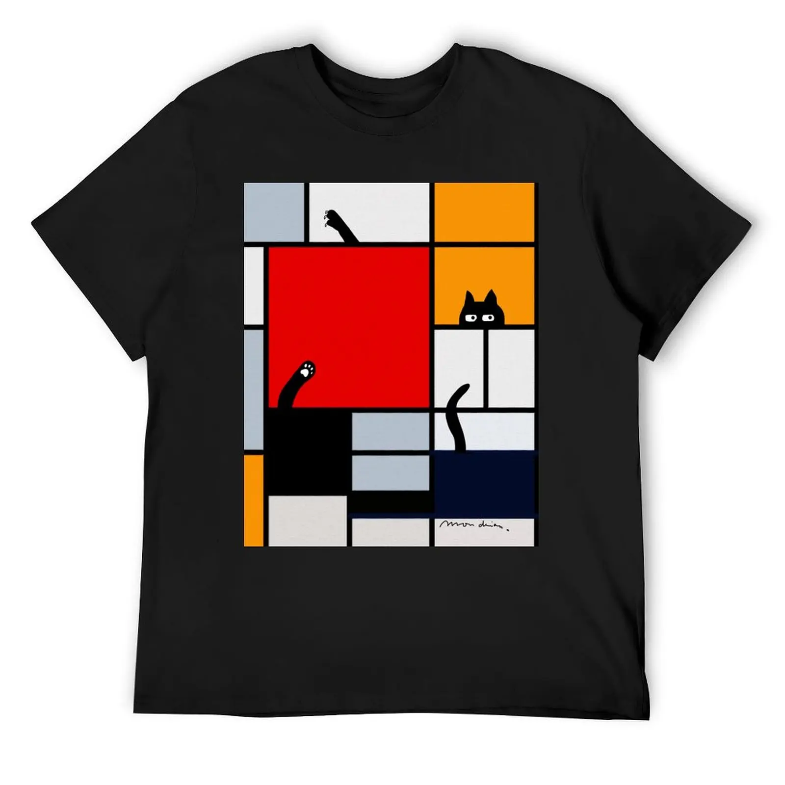mondrian painting plus cat T-Shirt customs designer shirts oversized luxury designer mens big and tall t shirts
mondrian painting plus cat T-Shirt customs designer shirts oversized luxury designer mens big and tall t shirts