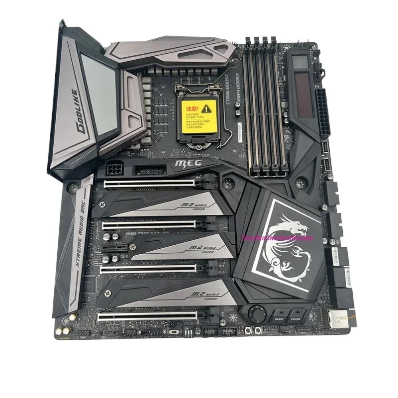 MEG Z390 GODLIKE For Msi PC Desktop Motherboard LGA1151 DDR4 128G E-ATX SATR3*6 M.2*3 U.2 USB3.1 Support I9
MEG Z390 GODLIKE For Msi PC Desktop Motherboard LGA1151 DDR4 128G E-ATX SATR3*6 M.2*3 U.2 USB3.1 Support I9