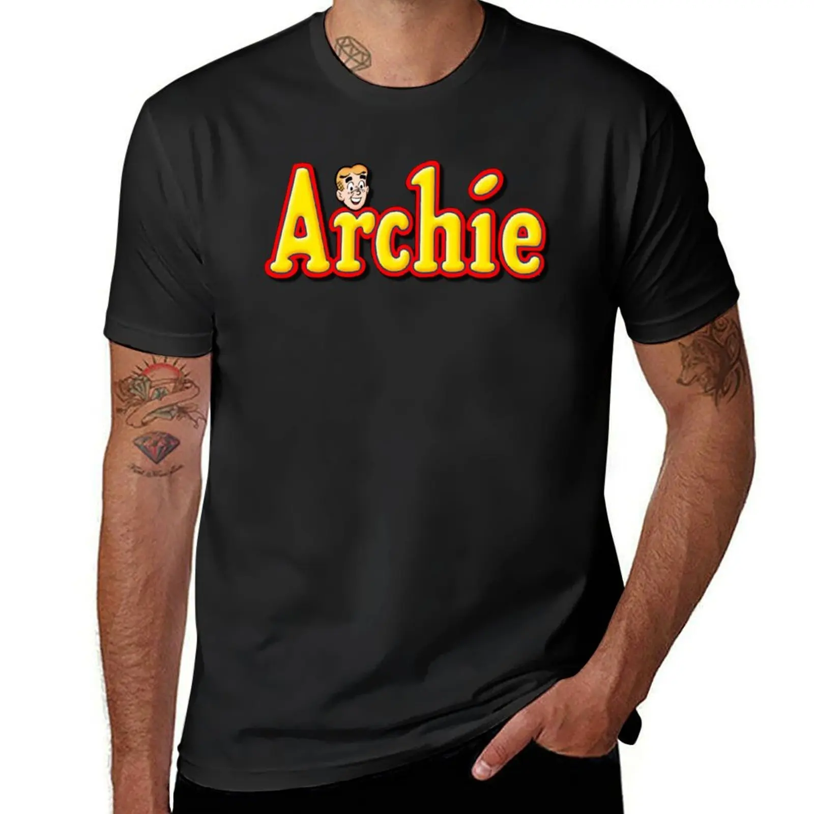 Archie T-Shirt plus sizes cheap stuff cotton man t-shirts funny shirt cotton Men's clothing
Archie T-Shirt plus sizes cheap stuff cotton man t-shirts funny shirt cotton Men's clothing