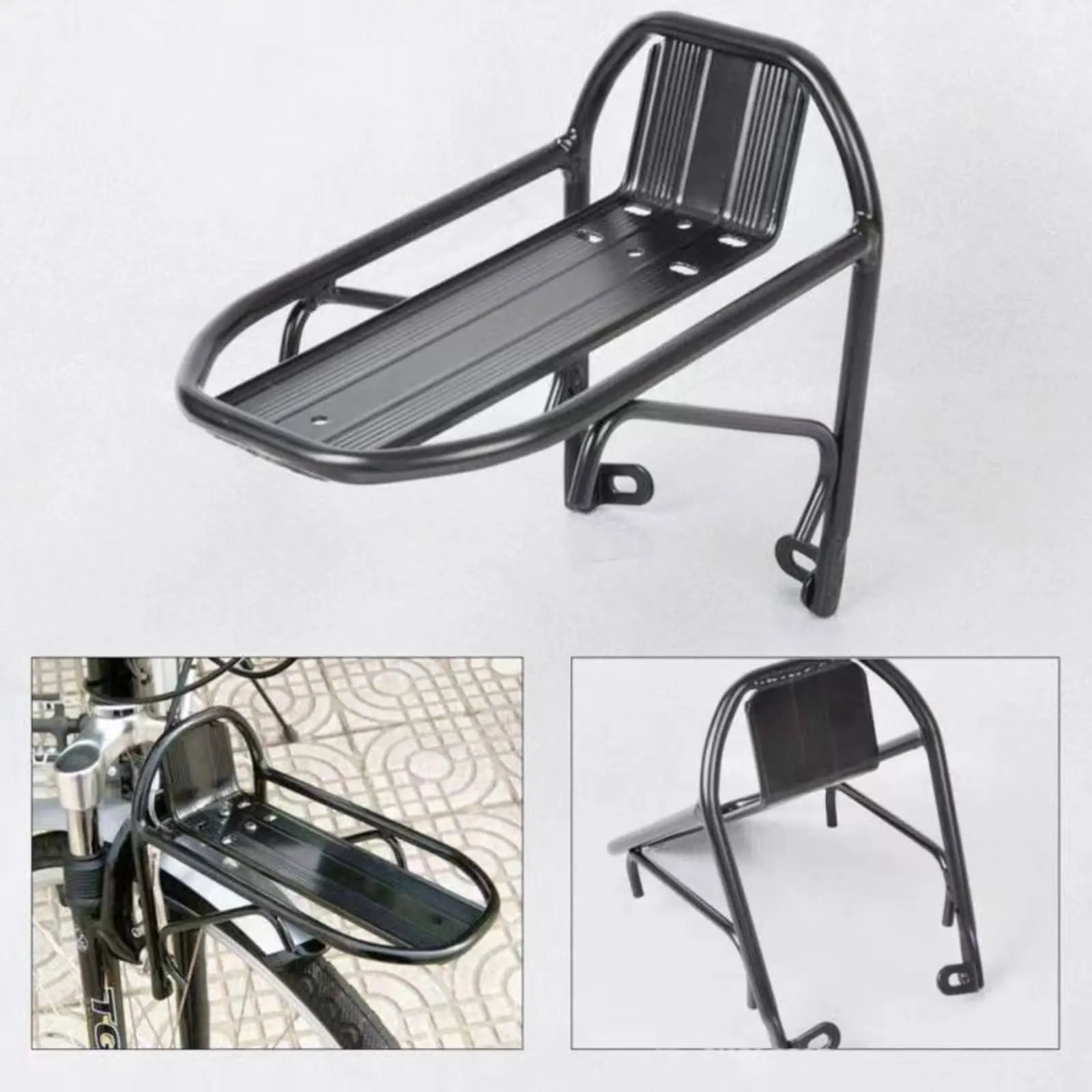 Cycle Front Load Rack Easy Installation Front Front Strut Mount Rack Bike Touring Carrier Adjustable Fit Side Protection Rails
Cycle Front Load Rack Easy Installation Front Front Strut Mount Rack Bike Touring Carrier Adjustable Fit Side Protection Rails