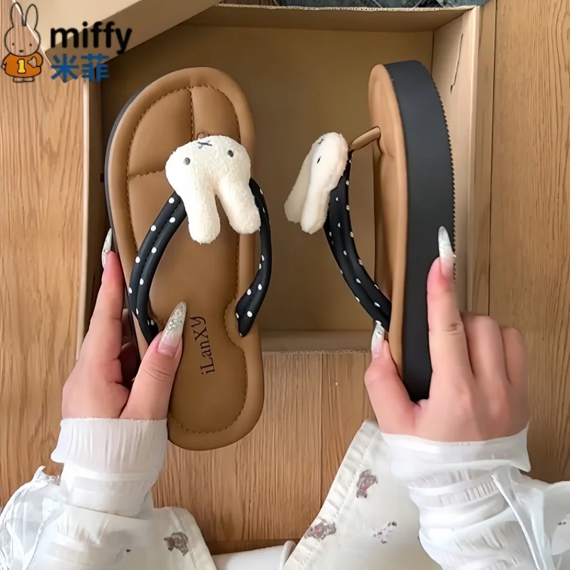 In Stock Miffy Rabbit Thick Bottom Flip Flops Non Slip Clip Toe Height Increasing Charm Collectible Gift Series Ornaments
In Stock Miffy Rabbit Thick Bottom Flip Flops Non Slip Clip Toe Height Increasing Charm Collectible Gift Series Ornaments