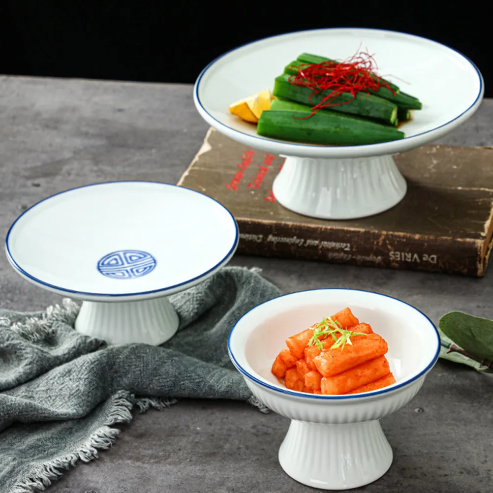 High Base Ceramic Dessert Bowl Lightweight Multi-Purpose Party Cake Display Fruit Serving Snack Holder
High Base Ceramic Dessert Bowl Lightweight Multi-Purpose Party Cake Display Fruit Serving Snack Holder