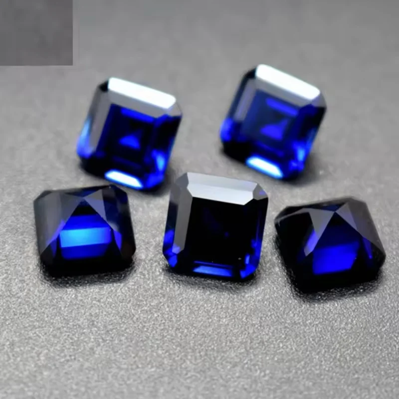 AGL Certified Lab Grown Asscher Cut Blue Sapphire | Precision Cut Loose Gemstone for Luxury Engagement Ring & Designer Jewelry
AGL Certified Lab Grown Asscher Cut Blue Sapphire | Precision Cut Loose Gemstone for Luxury Engagement Ring & Designer Jewelry