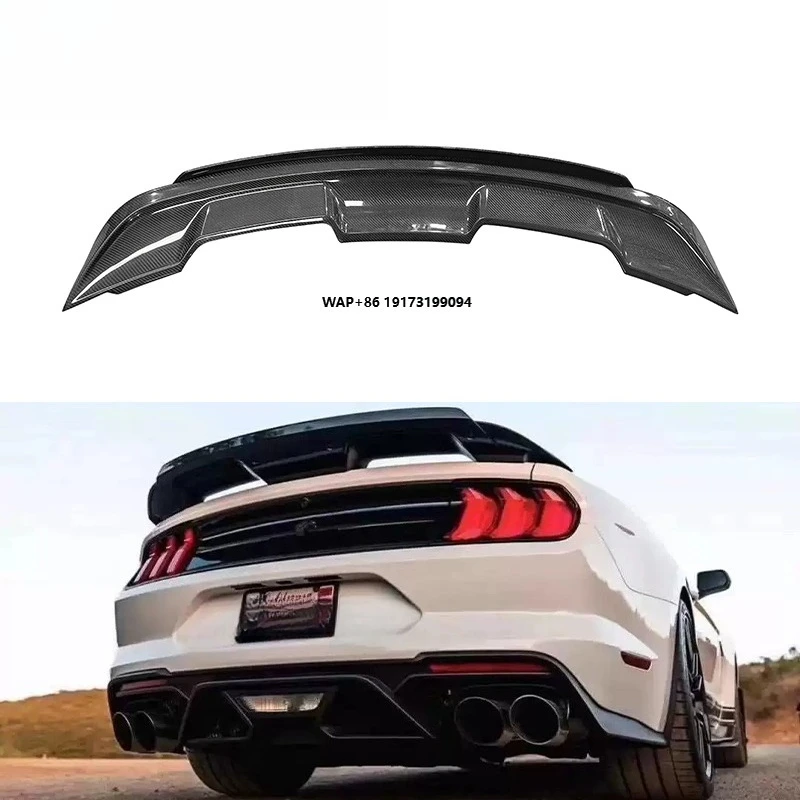 GT500 V2 Style Carbon Fiber Rear Spoiler Lip New Condition Body Kit Wing Guide Wing Lip for Mustang 2015-2021 Bumper Type
GT500 V2 Style Carbon Fiber Rear Spoiler Lip New Condition Body Kit Wing Guide Wing Lip for Mustang 2015-2021 Bumper Type