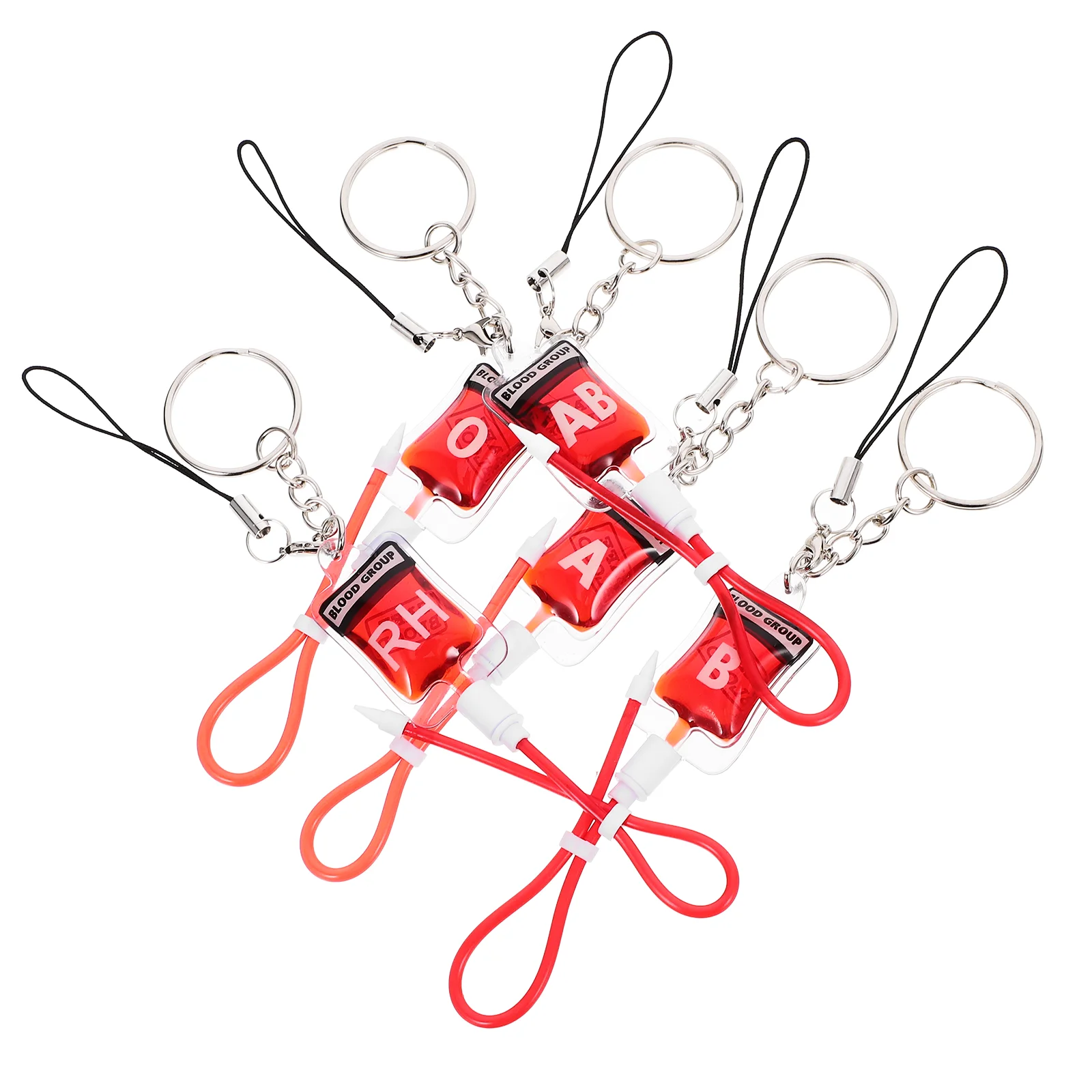 5 Pcs Blood Type Keychain AB Party Props Metal Small Keyring Pendant Phone Charm Custom Key Chain Decorative Accessory
5 Pcs Blood Type Keychain AB Party Props Metal Small Keyring Pendant Phone Charm Custom Key Chain Decorative Accessory