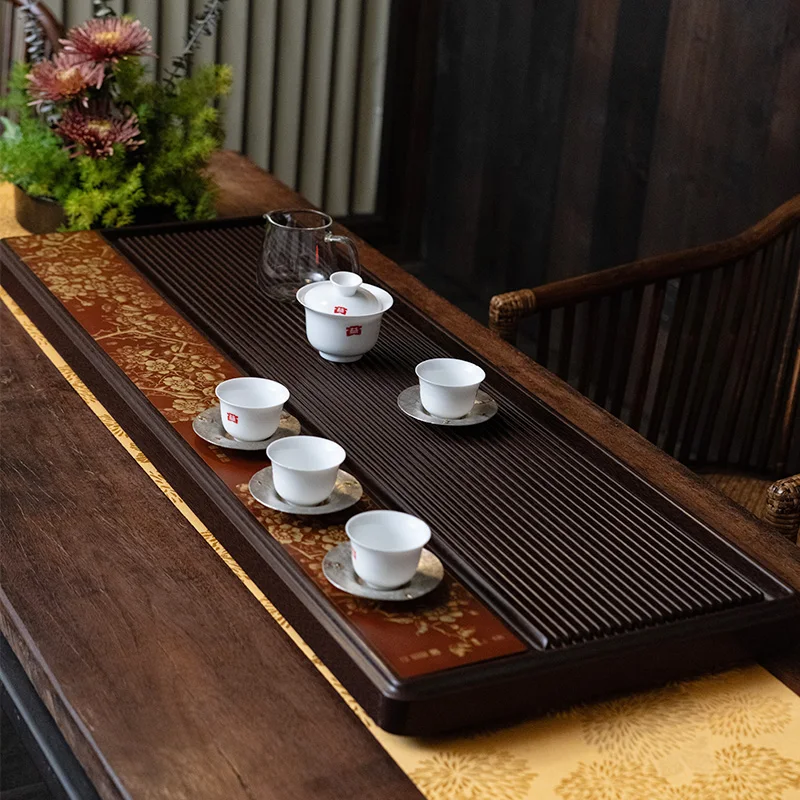 Chinese Retro Copper Color Tea Table Grille Electric Wood Tea Tray Dry Brewing Table Suitable for Tea Rooms and Teahouses
Chinese Retro Copper Color Tea Table Grille Electric Wood Tea Tray Dry Brewing Table Suitable for Tea Rooms and Teahouses