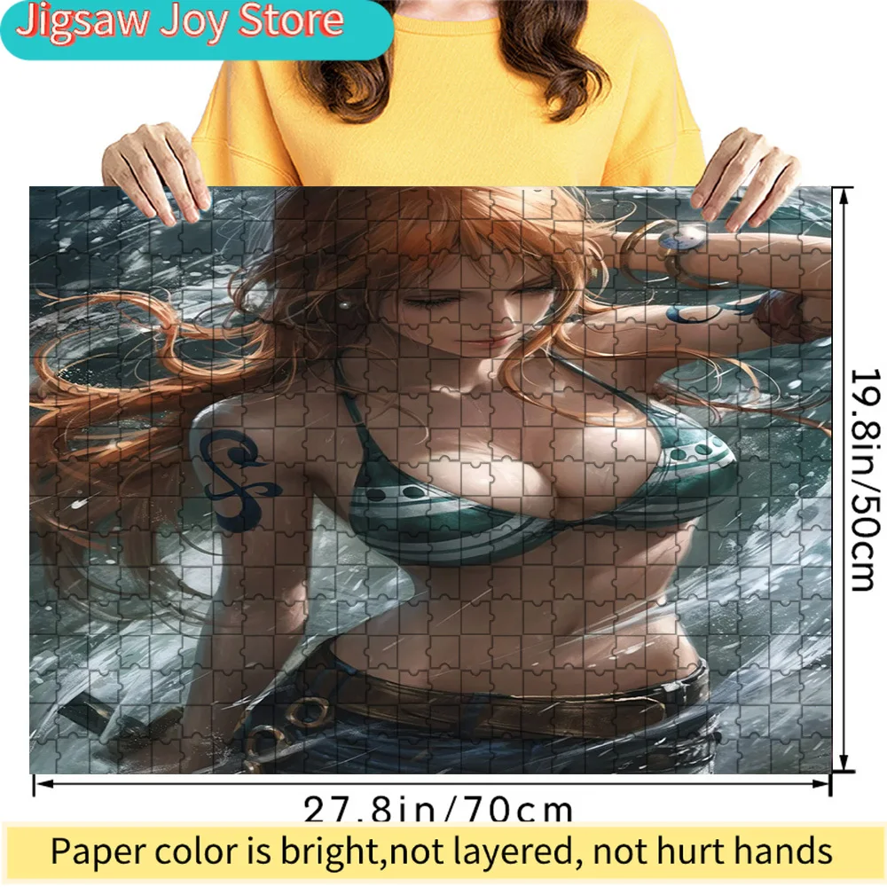 One Piece Nami Wet Hair Ocean Close Up Art Paper Jigsaw Puzzle, Straw Hat Navigator Character Decor, Collectible Gift for Fans
One Piece Nami Wet Hair Ocean Close Up Art Paper Jigsaw Puzzle, Straw Hat Navigator Character Decor, Collectible Gift for Fans
