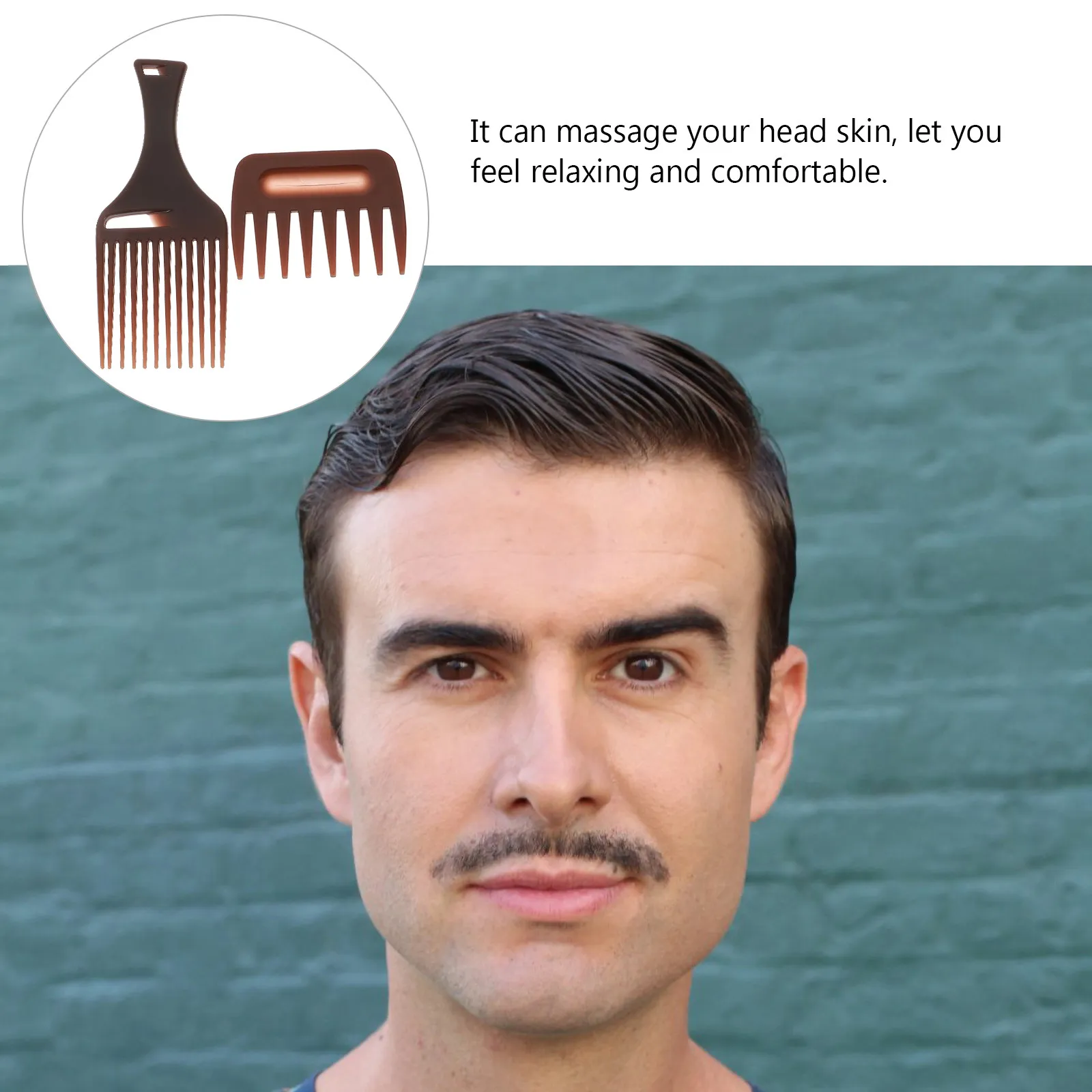 2Pcs Oil Head Hair Comb Wide Tooth Plastic Hairdressing Comb Scalp Massage Relax Hair Styling Tool Suitable Salon Barber Use
2Pcs Oil Head Hair Comb Wide Tooth Plastic Hairdressing Comb Scalp Massage Relax Hair Styling Tool Suitable Salon Barber Use