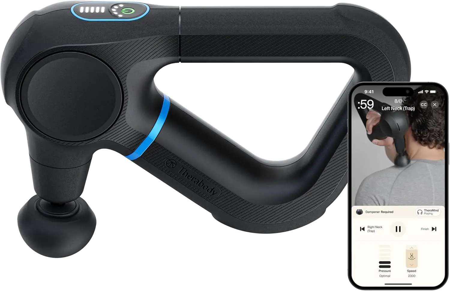 TheraGun Prime (6th Generation) Massage Gun by Therabody – Deep Tissue, Powerful Massage in a Rugged, Durable Design for Reliabl
TheraGun Prime (6th Generation) Massage Gun by Therabody – Deep Tissue, Powerful Massage in a Rugged, Durable Design for Reliabl