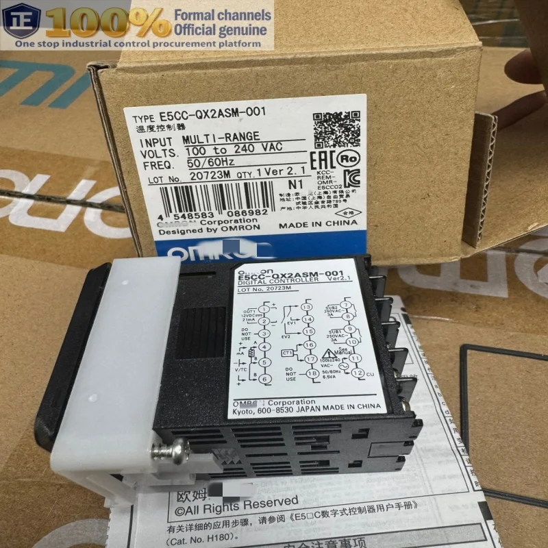 E5CC-QX2ASM-001 100% brand new original genuine thermostat
E5CC-QX2ASM-001 100% brand new original genuine thermostat