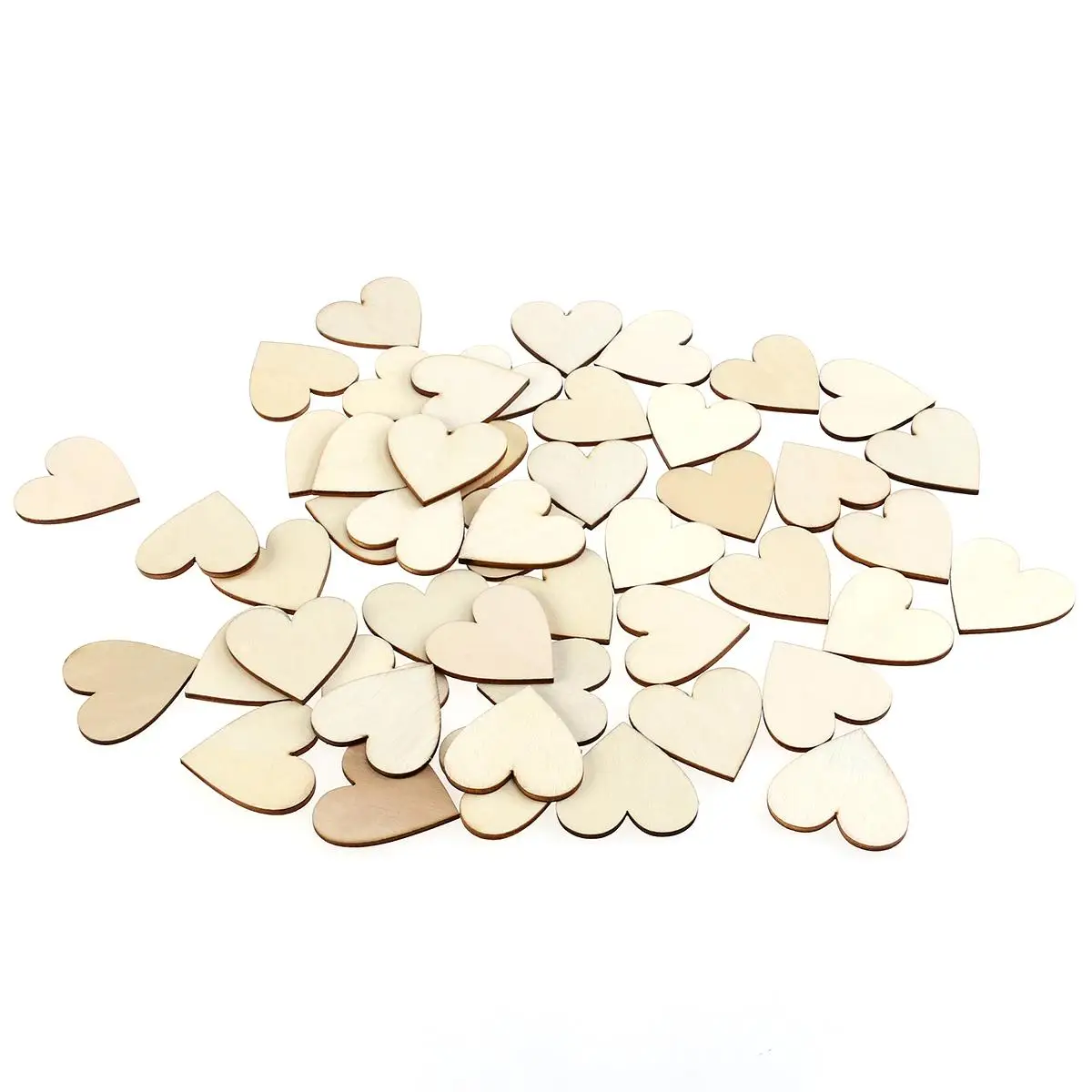 50pcs Wood Slices Blank Heart Discs Rosewood Bark Smooth Finish DIY Crafts Cartoon Patch Log Slices Mini
50pcs Wood Slices Blank Heart Discs Rosewood Bark Smooth Finish DIY Crafts Cartoon Patch Log Slices Mini