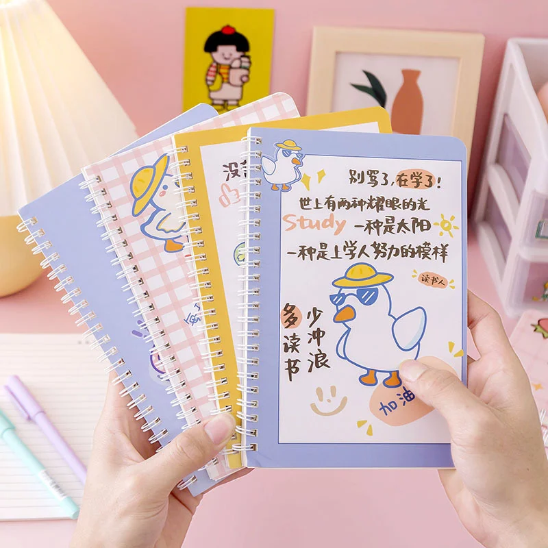 1pcs A5 Kawaii Style Cute Cartoon Printed Pattern Notebook Coil Hand Account Notepad Diary Student Notebook Planner
1pcs A5 Kawaii Style Cute Cartoon Printed Pattern Notebook Coil Hand Account Notepad Diary Student Notebook Planner