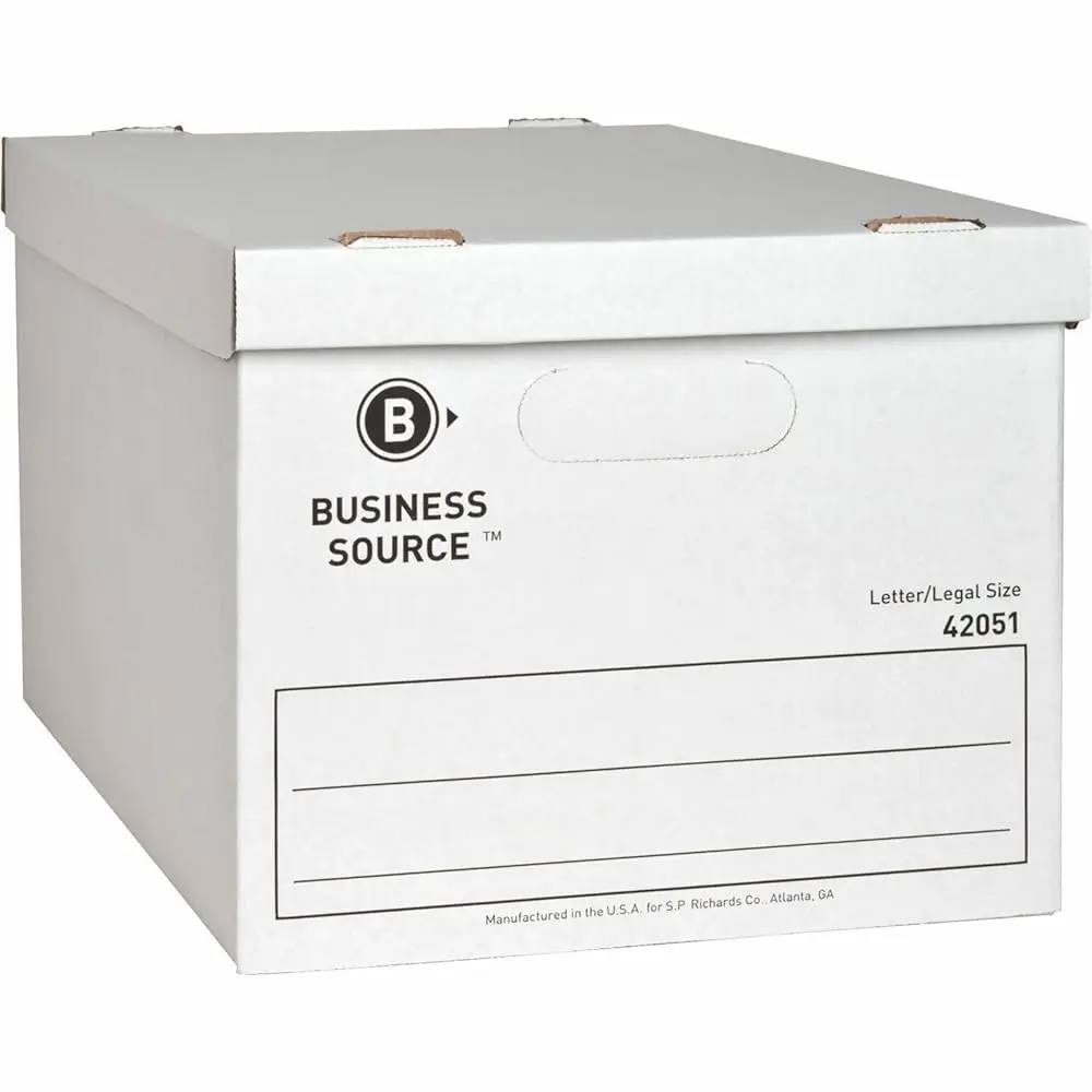 Free Shipping- File Storage Box with Lid, 15\ x 12\ x 10\, Corrugated, Holds Letters and Legal Documents
Free Shipping- File Storage Box with Lid, 15\ x 12\ x 10\, Corrugated, Holds Letters and Legal Documents