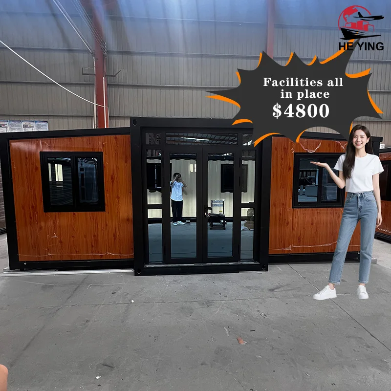 Customized Luxury 20ft Prefab Villa Expandable 2 Bedroom Modular Container House For Hotels Apartments Granny Units Hospitals
Customized Luxury 20ft Prefab Villa Expandable 2 Bedroom Modular Container House For Hotels Apartments Granny Units Hospitals