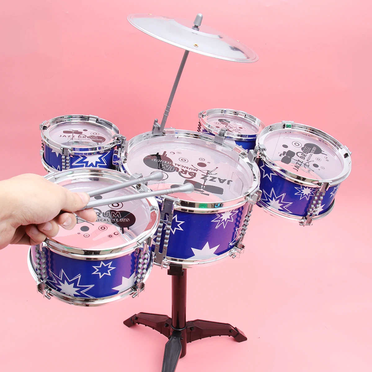 Drum Set Children Instruments for Kids Baby Musical Children’s Kit Percussion Toys
Drum Set Children Instruments for Kids Baby Musical Children’s Kit Percussion Toys
