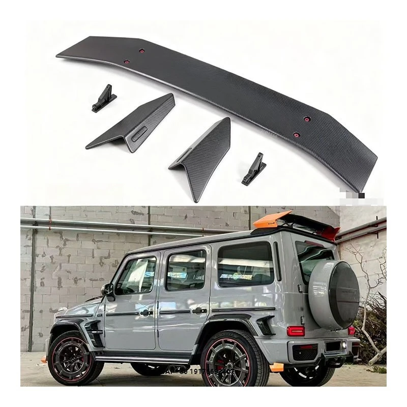 Factory Wholesale Price G900 Style Dry Carbon Fiber Diffuser Exhaust Bolt-On Car Spoilers Benz W464 G550 G500 G350 G63 Upgrade
Factory Wholesale Price G900 Style Dry Carbon Fiber Diffuser Exhaust Bolt-On Car Spoilers Benz W464 G550 G500 G350 G63 Upgrade