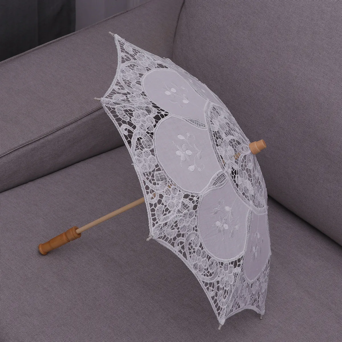 Lace Umbrella Handmade Cotton Wedding Umbrella Classical Style Photography Prop Decoration Diameter 60Cm Not Rainproof Craft
Lace Umbrella Handmade Cotton Wedding Umbrella Classical Style Photography Prop Decoration Diameter 60Cm Not Rainproof Craft