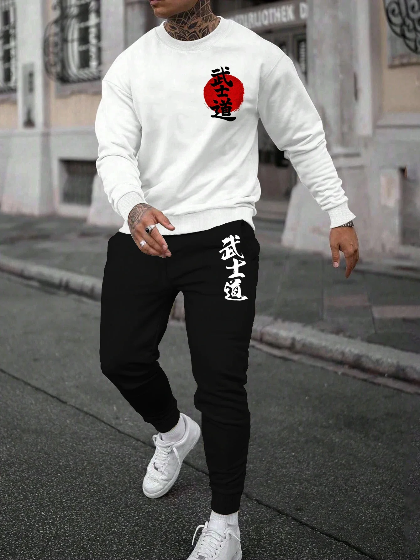Mens Tracksuit Printing Single Piece O Neck Sweatshirt Pants Sports Jogging Man Clothing Casual Office Hoodies Japan Streetwear
Mens Tracksuit Printing Single Piece O Neck Sweatshirt Pants Sports Jogging Man Clothing Casual Office Hoodies Japan Streetwear