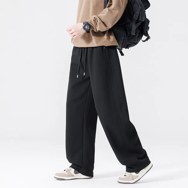 Men's Casual Knitted Wide Leg Pants Loose Straight Cut Oversize Comfortable Spring Summer Leisure Trousers Polyester Cotton B...
Men's Casual Knitted Wide Leg Pants Loose Straight Cut Oversize Comfortable Spring Summer Leisure Trousers Polyester Cotton B...