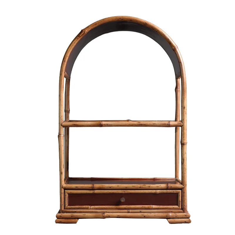 Bamboo handmade, tea cabinet, rack, tea set storage tea shed, storage furniture Chinese retro storage
Bamboo handmade, tea cabinet, rack, tea set storage tea shed, storage furniture Chinese retro storage