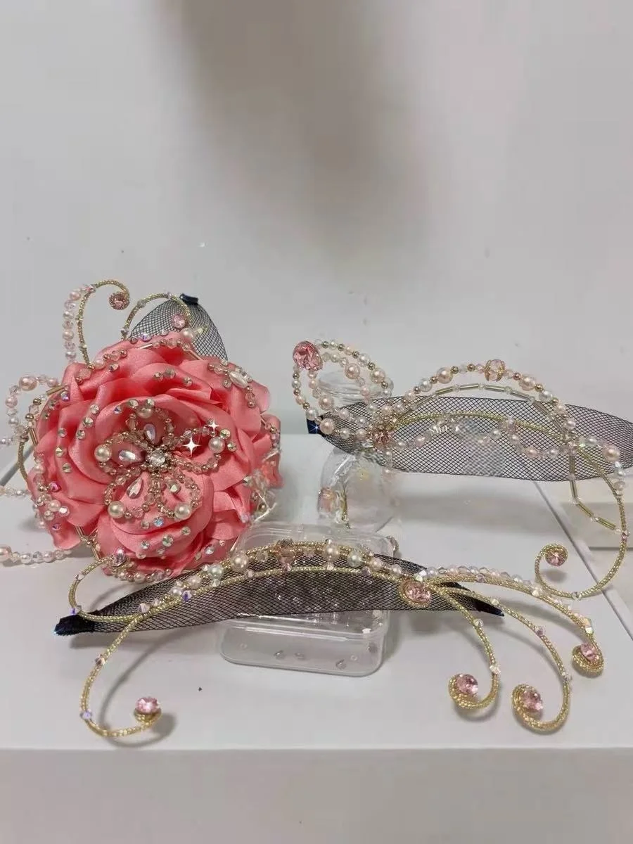 New handmade custom exquisite ballet headpiece suitable for performance competition in Paquitaremonda
New handmade custom exquisite ballet headpiece suitable for performance competition in Paquitaremonda