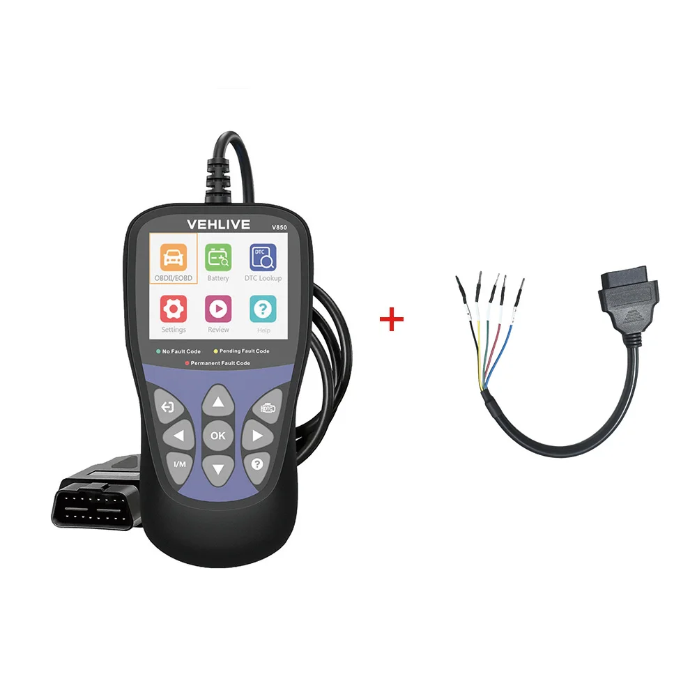 V850 OBD2 Scanner Tool for Motorcycle Cars Fault Code Read Free ECU Reset Automotive DTC Lookup OBDII EOBD Car Diagnostic Tools
V850 OBD2 Scanner Tool for Motorcycle Cars Fault Code Read Free ECU Reset Automotive DTC Lookup OBDII EOBD Car Diagnostic Tools