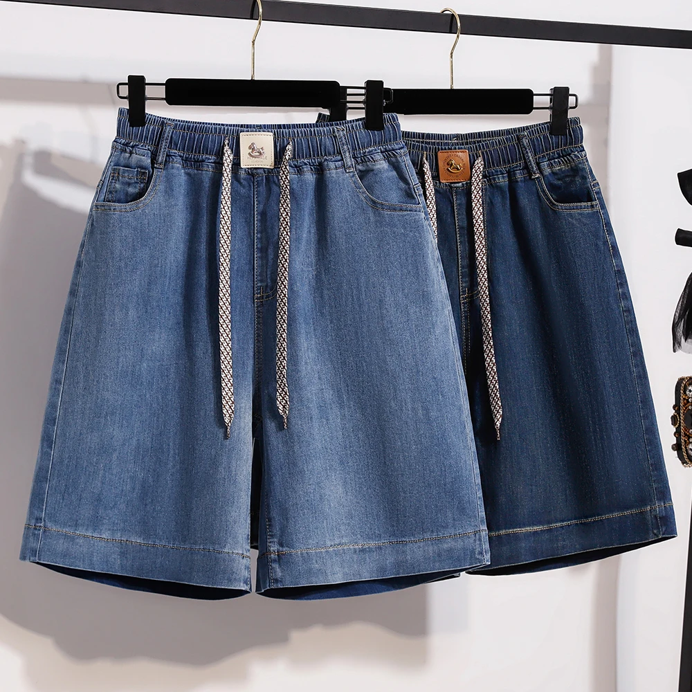 High Waist Casual Jeans Women's plus Size Summer New Loose Thin Five-Point Pants Straight Leg Commute Style Artistic Fashion
High Waist Casual Jeans Women's plus Size Summer New Loose Thin Five-Point Pants Straight Leg Commute Style Artistic Fashion