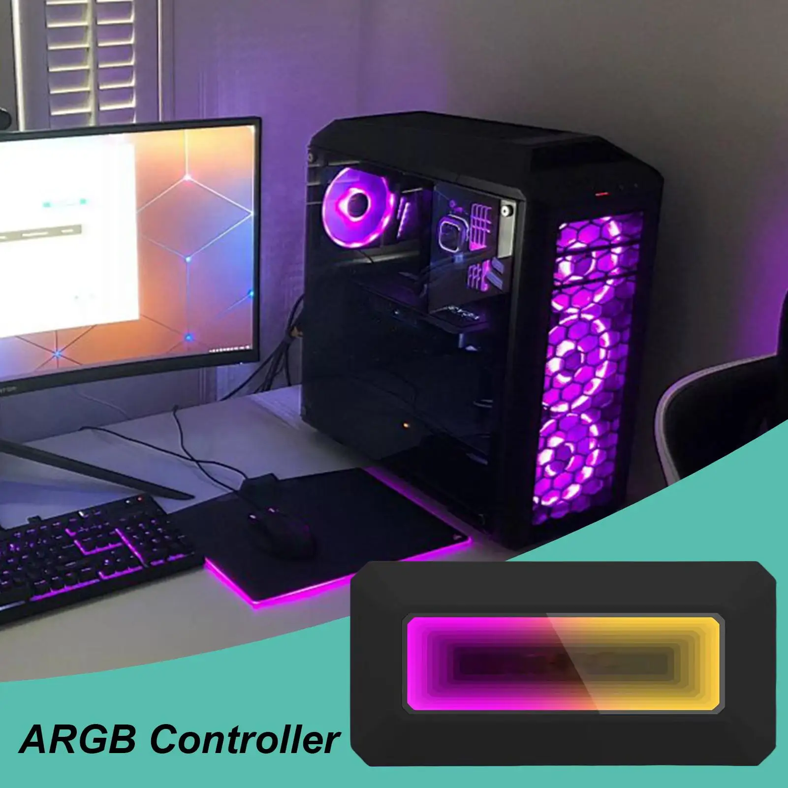 ARGB PWM Fan Hub 8 Ports Motherboard Fan Controller Prism Algorithm PC Splitter PWM Smart Temp Control For Game Lover
ARGB PWM Fan Hub 8 Ports Motherboard Fan Controller Prism Algorithm PC Splitter PWM Smart Temp Control For Game Lover