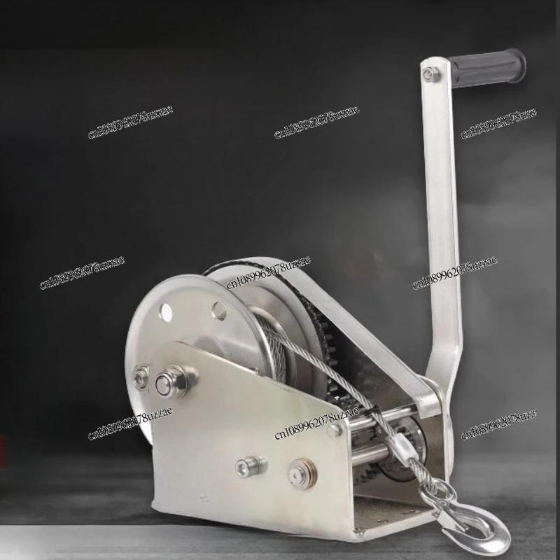 Hand Winch 304 Stainless Steel Two-way Self-locking Small Household Winch Manual Winch Lifting and Traction Hoist
Hand Winch 304 Stainless Steel Two-way Self-locking Small Household Winch Manual Winch Lifting and Traction Hoist