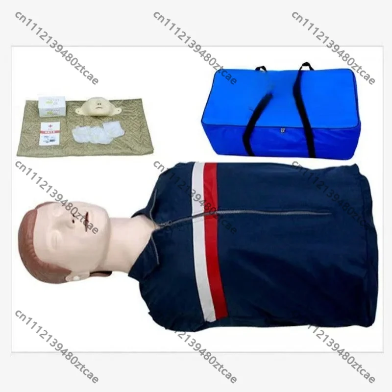 Half Body CPR Training Mannequin First Aid Practice Model Medical Rescue Teaching Simulation Dummy for Student Learning
Half Body CPR Training Mannequin First Aid Practice Model Medical Rescue Teaching Simulation Dummy for Student Learning