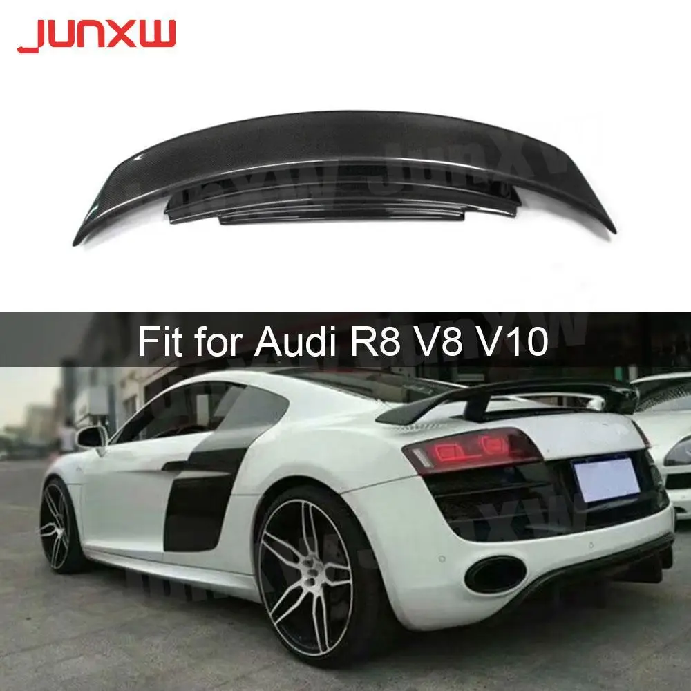 Carbon Fiber Rear Trunk Spoiler Wing for Audi V10 2010-2015 Racing Rear Spoiler Car Styling Body Kits Car Accessories
Carbon Fiber Rear Trunk Spoiler Wing for Audi V10 2010-2015 Racing Rear Spoiler Car Styling Body Kits Car Accessories