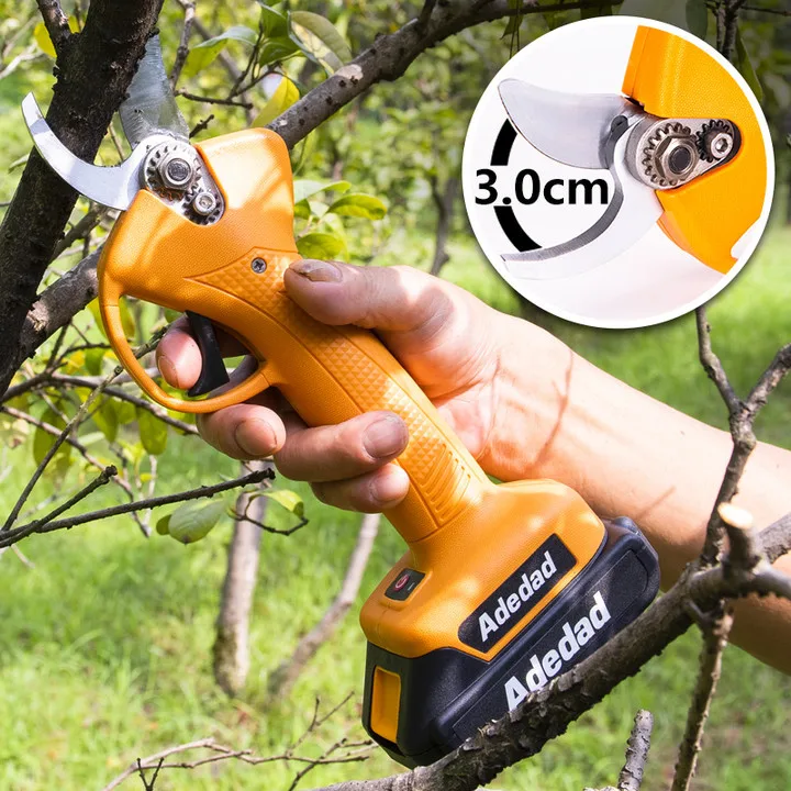 Hot Sale Hardware Electric Scissors Fruit Tree Pruning Shears Automatic Rechargeable Brushless Pruner for Garden Use
Hot Sale Hardware Electric Scissors Fruit Tree Pruning Shears Automatic Rechargeable Brushless Pruner for Garden Use