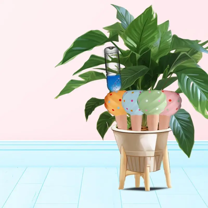 Plant Watering Globes 4 Pieces Self Watering Bulbs Devices Ceramic Spikes Water System Planter Insert Garden Waterer for House
Plant Watering Globes 4 Pieces Self Watering Bulbs Devices Ceramic Spikes Water System Planter Insert Garden Waterer for House