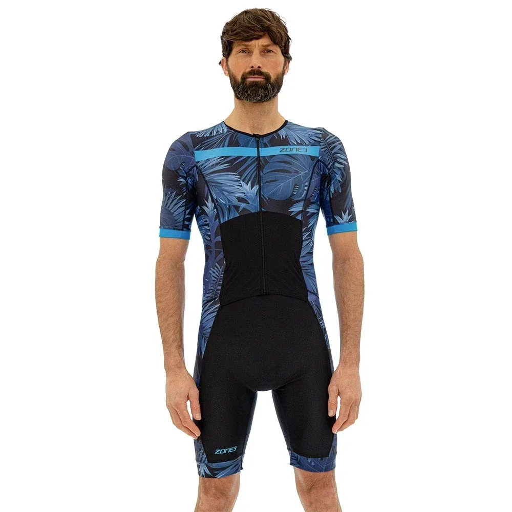 Zone3 Men Cycling Racing Short Sleeve Swiming Suit Aero Cycling Jersey Summer Mtb Bicycle Tri Suit Triathlon Skinsuit Jumpsuit
Zone3 Men Cycling Racing Short Sleeve Swiming Suit Aero Cycling Jersey Summer Mtb Bicycle Tri Suit Triathlon Skinsuit Jumpsuit
