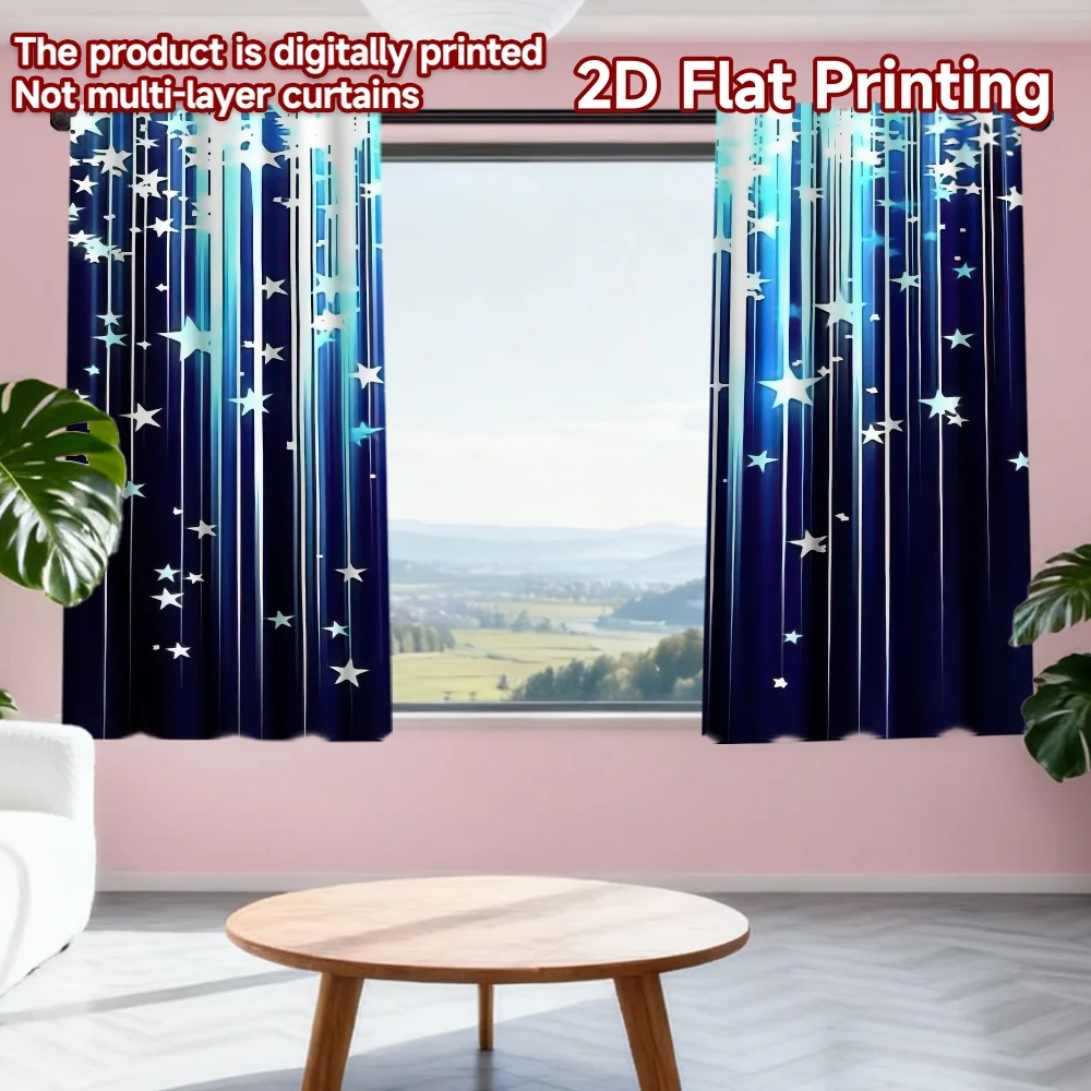 2D flat printing 2pcs Party Curtain Starry Night Sky(12) Digital Printed Polyester Drapes All Season Party & Holiday Decor for
2D flat printing 2pcs Party Curtain Starry Night Sky(12) Digital Printed Polyester Drapes All Season Party & Holiday Decor for