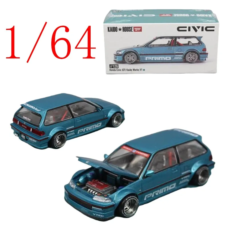 MiniGT литая под давлением масштаб 1/64 модель автомобиля из сплава Honda Civic F9 RV Play транспортные средства игрушки для мальчиков подарок оригинальная коробка 
MiniGT литая под давлением масштаб 1/64 модель автомобиля из сплава Honda Civic F9 RV Play транспортные средства игрушки для мальчиков подарок оригинальная коробка