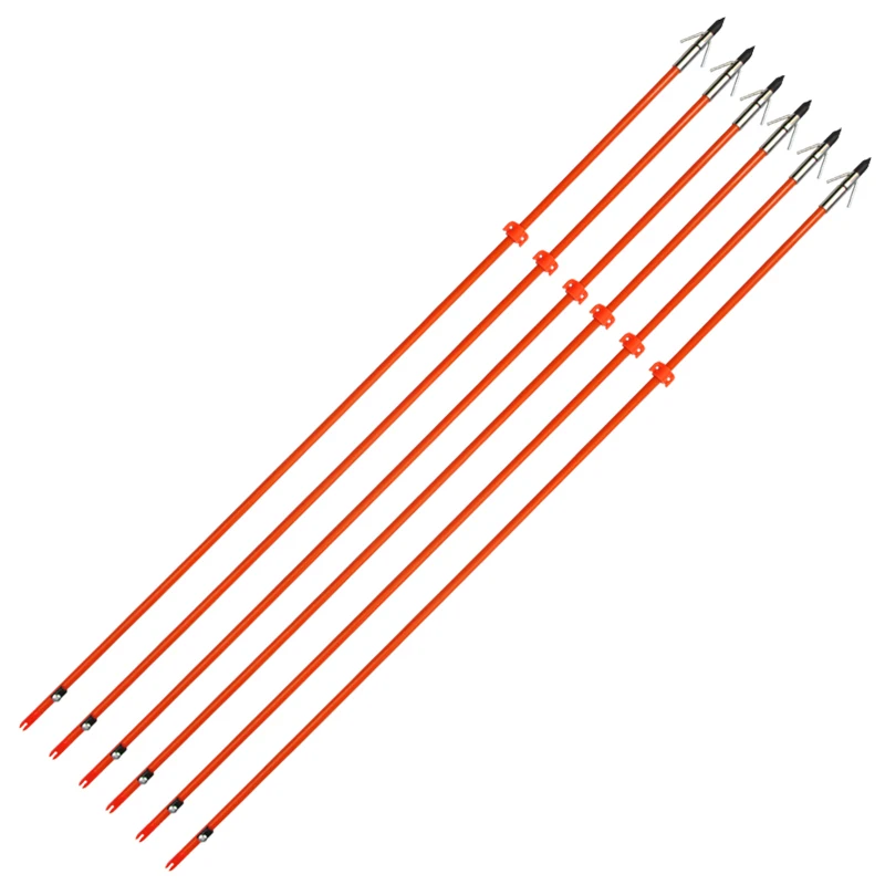 3/6pcs Archery Fishing Arrow Fiberglass Arrows OD 8mm With Shooting Fish Arrowhead Bowfishing Hunting Accessories
3/6pcs Archery Fishing Arrow Fiberglass Arrows OD 8mm With Shooting Fish Arrowhead Bowfishing Hunting Accessories