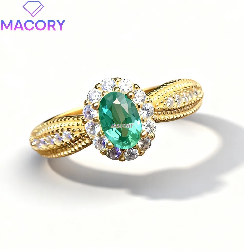 New Emerald Ring S925 Silver Engagement Ring Women's 925 Silver Jewelry Engagement Wedding Ring Luxury Jewelry Accessories
New Emerald Ring S925 Silver Engagement Ring Women's 925 Silver Jewelry Engagement Wedding Ring Luxury Jewelry Accessories