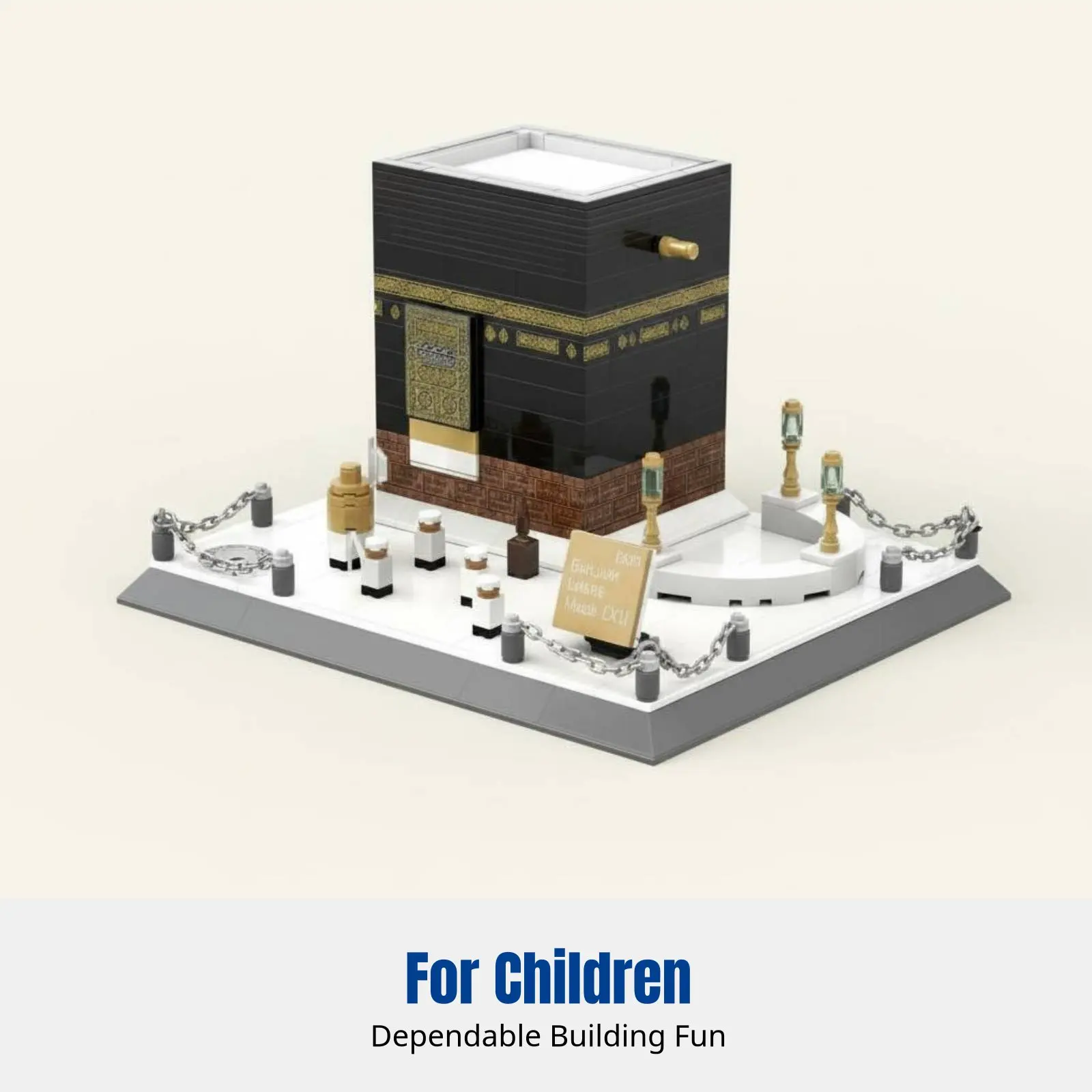Mecca Kaaba Building Blocks, World Architecture Assembly Toy, Educational ABS Model, Creative Display for Home or Office
Mecca Kaaba Building Blocks, World Architecture Assembly Toy, Educational ABS Model, Creative Display for Home or Office