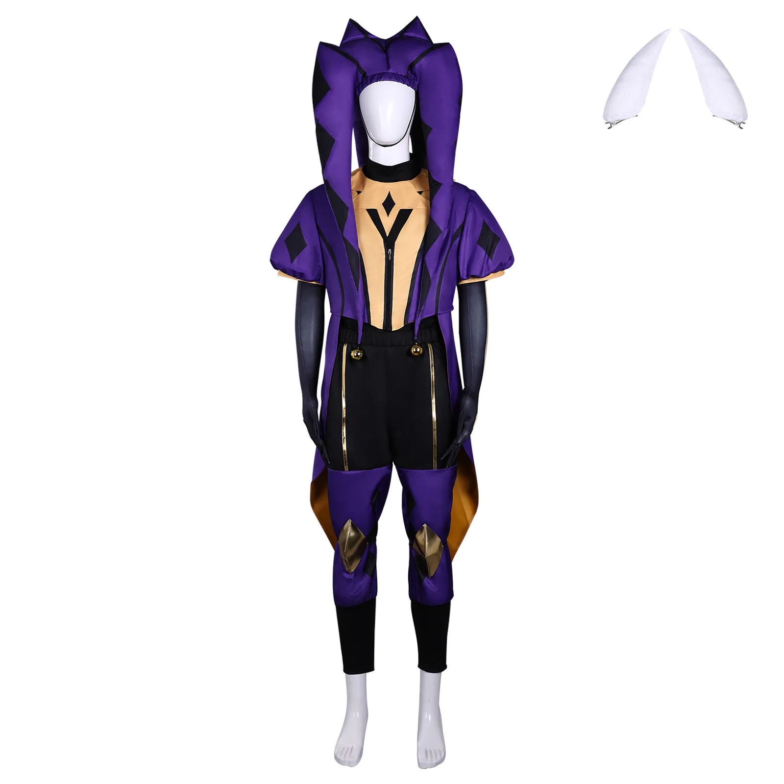 The Freak Circus Jester Cosplay Costume Game Character Halloween Party Masquerade Performance Clothing for Adults
The Freak Circus Jester Cosplay Costume Game Character Halloween Party Masquerade Performance Clothing for Adults