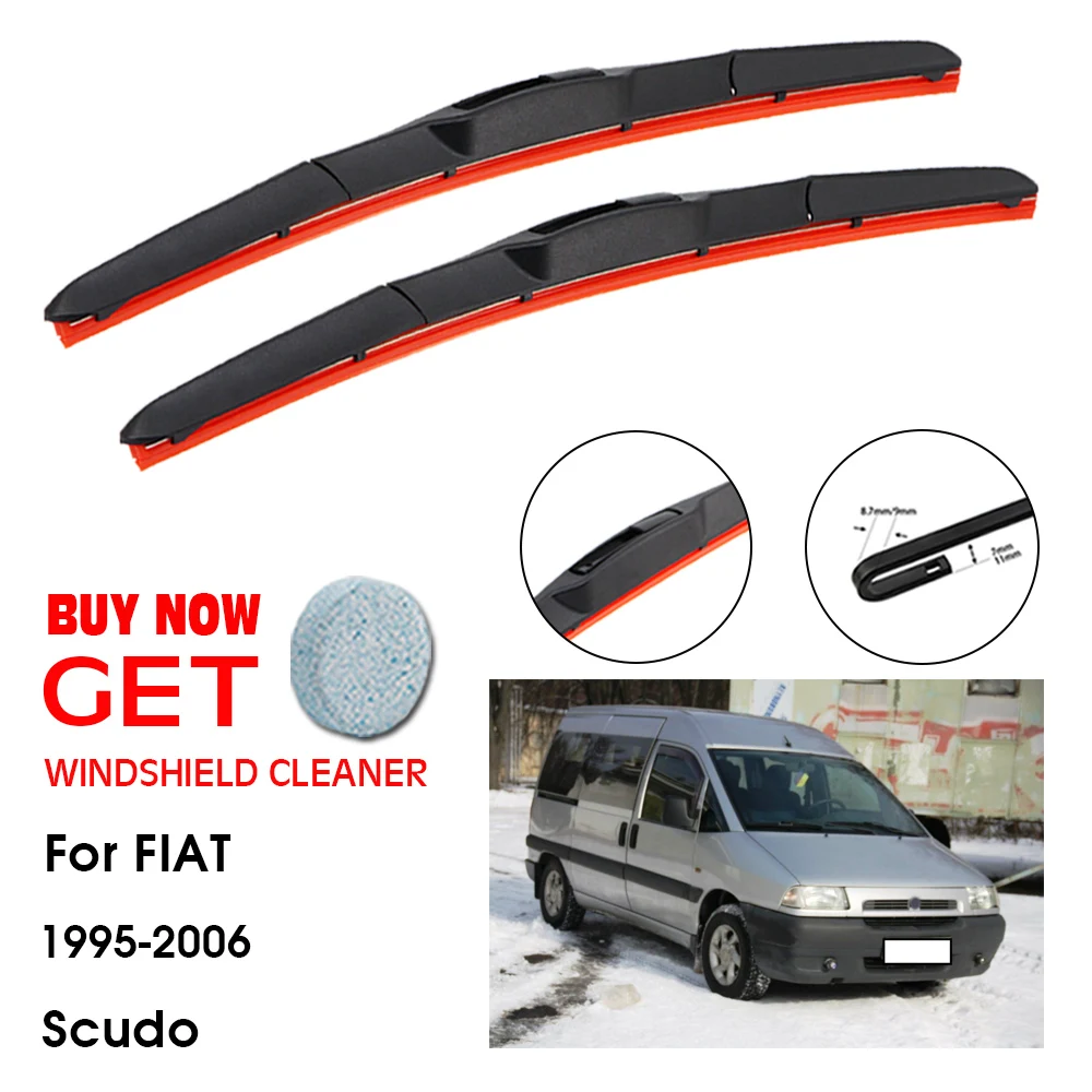 Car Wiper For Fiat Scudo 26"+20" 1995-2006 Front Window Washer Windscreen Windshield Silica Gel Wiper Blade Accessories
Car Wiper For Fiat Scudo 26"+20" 1995-2006 Front Window Washer Windscreen Windshield Silica Gel Wiper Blade Accessories