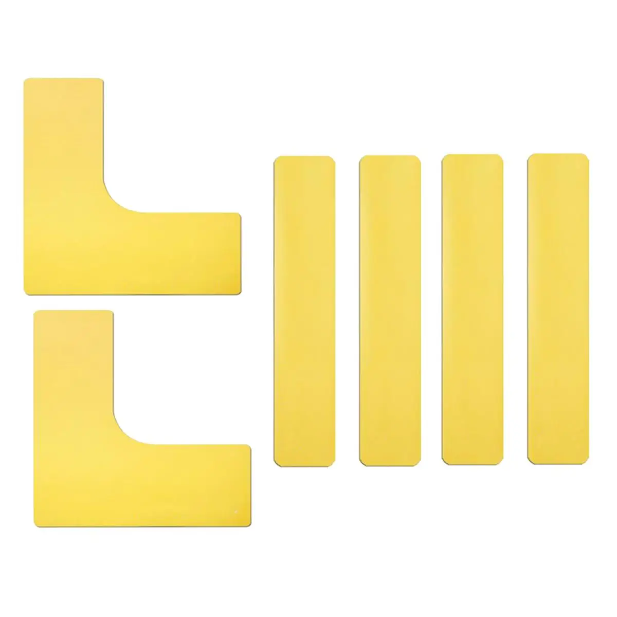 6 Pcs Tennis Court Line Markers Ground Sticker Sports Supplies Bright Color High Visibility Eco Silicone Easy Apply Remove 
6 Pcs Tennis Court Line Markers Ground Sticker Sports Supplies Bright Color High Visibility Eco Silicone Easy Apply Remove