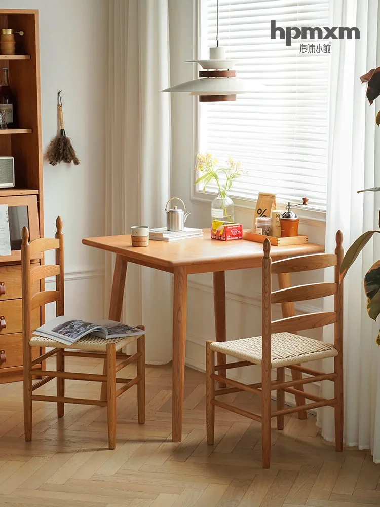 Домашний обеденный стол Wyj из черного дерева для маленькой квартиры, японский восьминесимметричный стол
Домашний обеденный стол Wyj из черного дерева для маленькой квартиры, японский восьминесимметричный стол