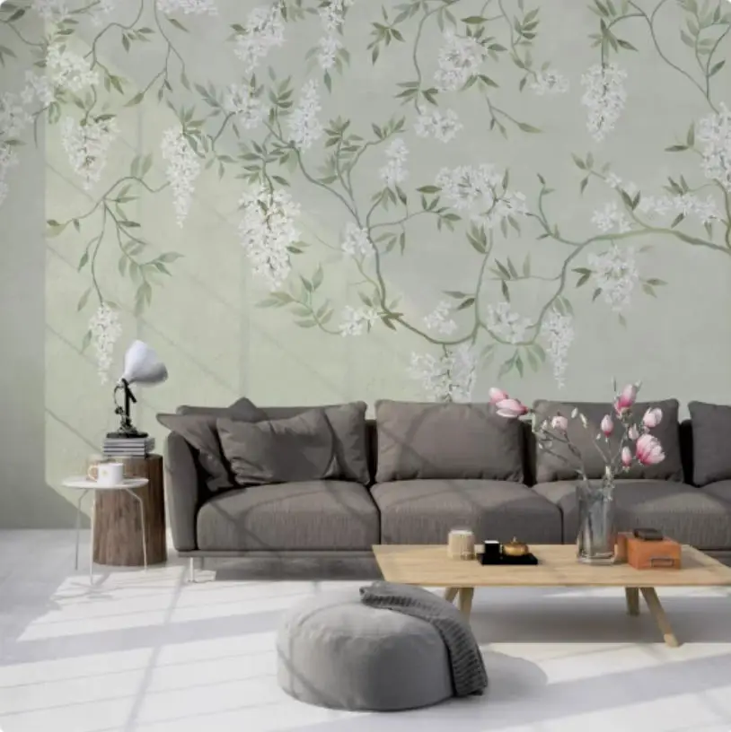 Customized countryside style tapestry wallpaper flower bird sofa TV background wall paper bedroom headboard mural wall stickers
Customized countryside style tapestry wallpaper flower bird sofa TV background wall paper bedroom headboard mural wall stickers