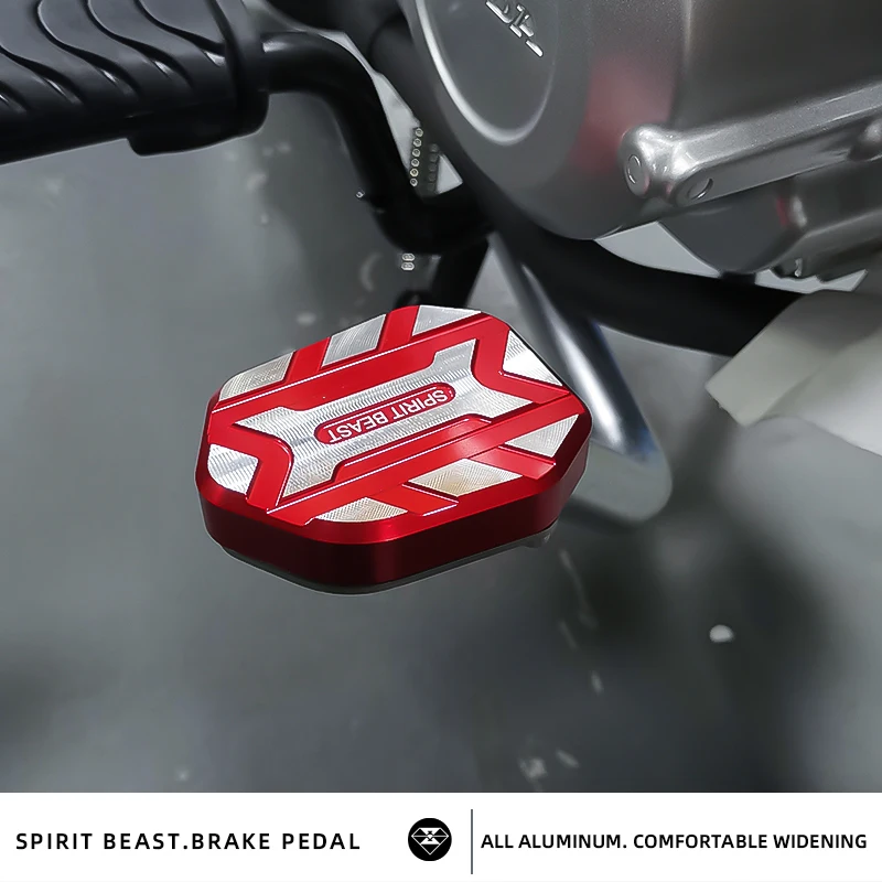 SPIRIT BEAST Modification of motorcycle anti-skid brake pedal, widening and increasing brake pedal pad For Honda Cross Cub CC110
SPIRIT BEAST Modification of motorcycle anti-skid brake pedal, widening and increasing brake pedal pad For Honda Cross Cub CC110