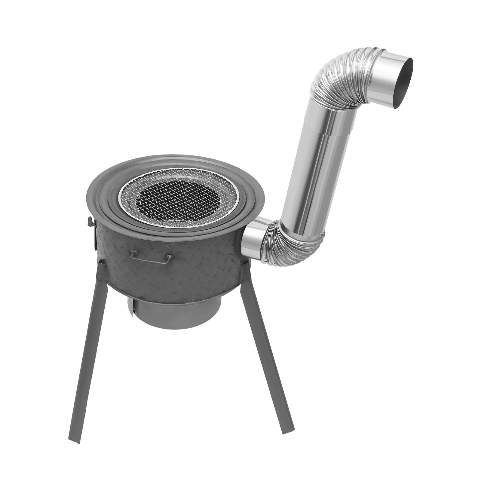 BBQ Grill, Wood Burning Stove, Outdoor Firewood Cooker, Heavy Duty Steel Construction, 3 Cooking Rings Adjustable for 9.84-17.72 Inch Pots, Even Ash Tray, Tripod Support, Double Handle, Portable for Camping Backyard Kitchen
BBQ Grill, Wood Burning Stove, Outdoor Firewood Cooker, Heavy Duty Steel Construction, 3 Cooking Rings Adjustable for 9.84-17.72 Inch Pots, Even Ash Tray, Tripod Support, Double Handle, Portable for Camping Backyard Kitchen