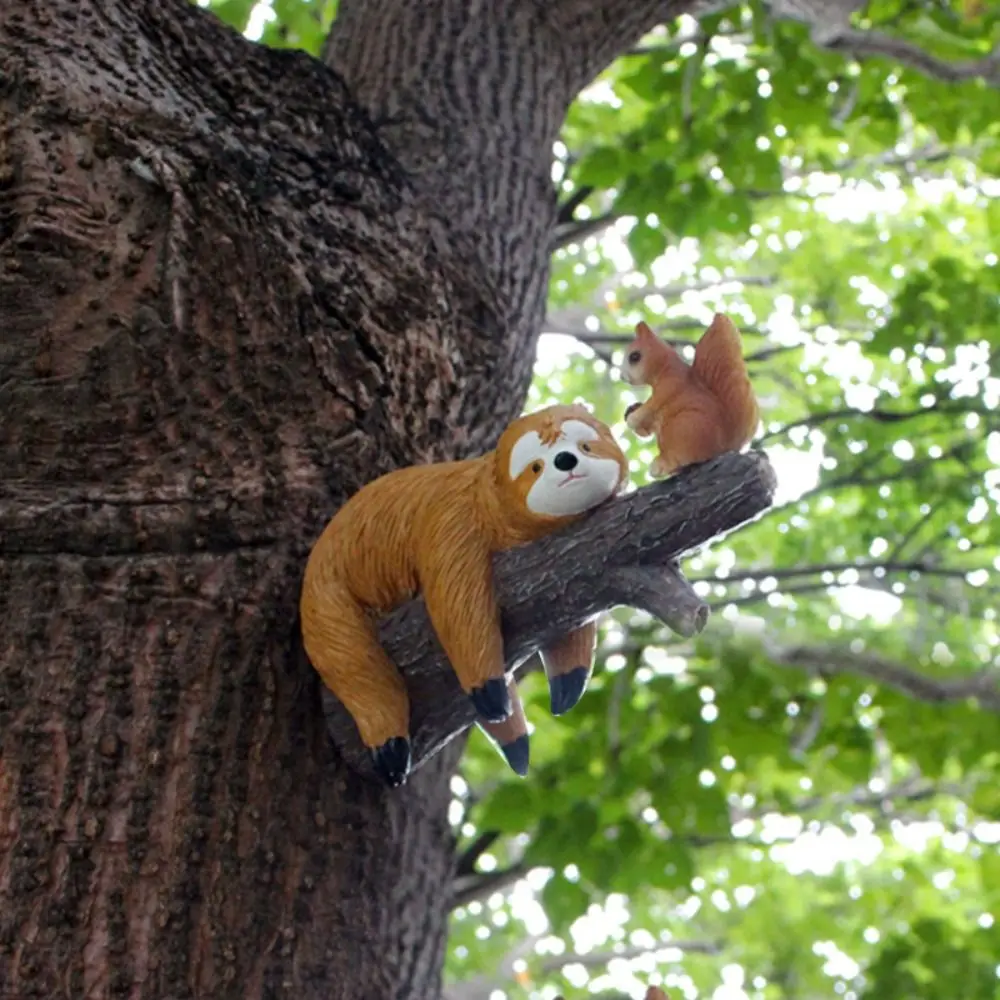 Resin Sloth and Squirrel Tree Hanging Cute Creative Tree Decorations Pendant Exquisite Simulated Animal Ornaments Statue Home
Resin Sloth and Squirrel Tree Hanging Cute Creative Tree Decorations Pendant Exquisite Simulated Animal Ornaments Statue Home