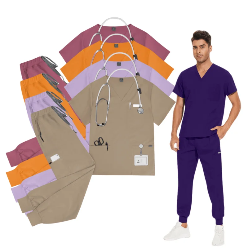 Comprehensive Training Outfit Unisex Short Sleeve Work Clothes - Jogging Style Perfect for Work Uniforms
Comprehensive Training Outfit Unisex Short Sleeve Work Clothes - Jogging Style Perfect for Work Uniforms