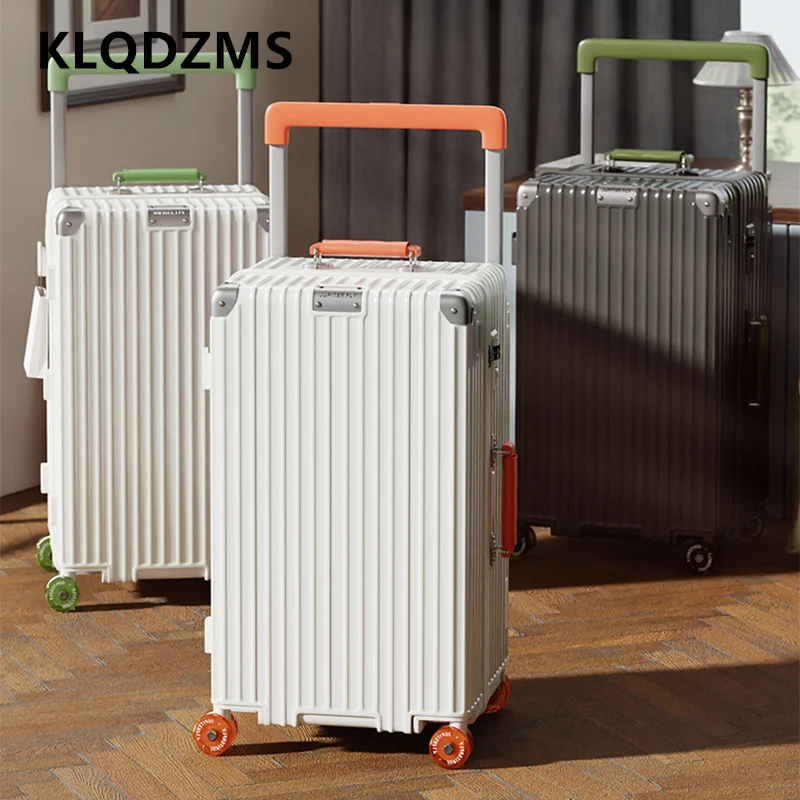 KLQDZMS Luggage Travel Bag 20" ABS+PC Boarding Case 22"24"26"28"30Inch Large Capacity Trolley Case Women's Cabin Suitcase
KLQDZMS Luggage Travel Bag 20" ABS+PC Boarding Case 22"24"26"28"30Inch Large Capacity Trolley Case Women's Cabin Suitcase