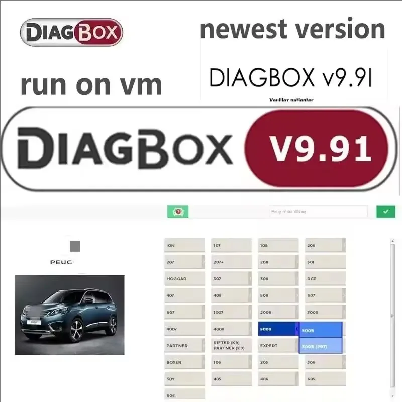 Diagbox V9.85 PC version Latest Direct original installation work with Lexia3 PP2000 Diagnose Adaptations For Peogeot
Diagbox V9.85 PC version Latest Direct original installation work with Lexia3 PP2000 Diagnose Adaptations For Peogeot